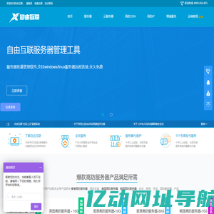 高防服务器_国外服务器 - 自由互联