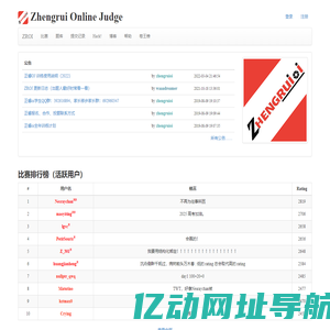 ZROI - Zhengrui Online Judge