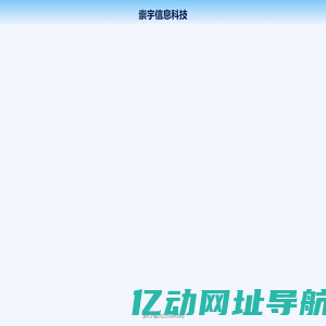 崇宇信息科技