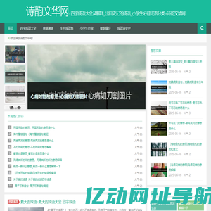 四字成语大全及解释_出自史记的成语_小学生必背成语分类 - 诗韵文华网