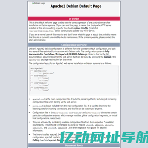 Apache2 Debian Default Page: It works