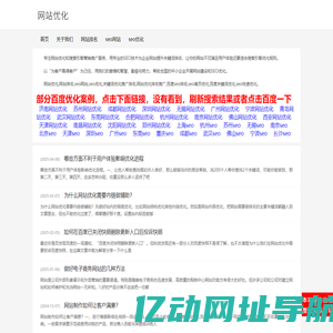 网站优化