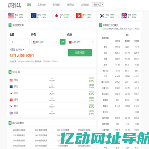 在线汇率换算器 - 今日汇率换算_实时汇率查询