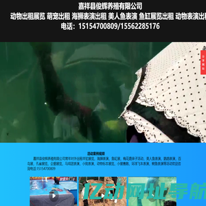动物出租萌宠动物展览动物表演动物租赁