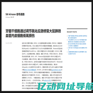 S6 kinase 信号通路 – S6 kinase 文献分享